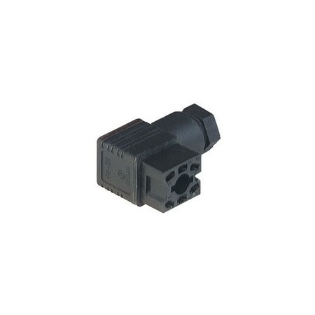 Hirschmann FIELD ATTACH RECT CONNECTOR, SOLDER SPRING:6 POLE.PG7 BLACK 932447100